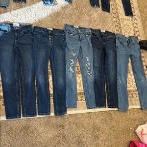 Girls 7/8 long high-rise jogging